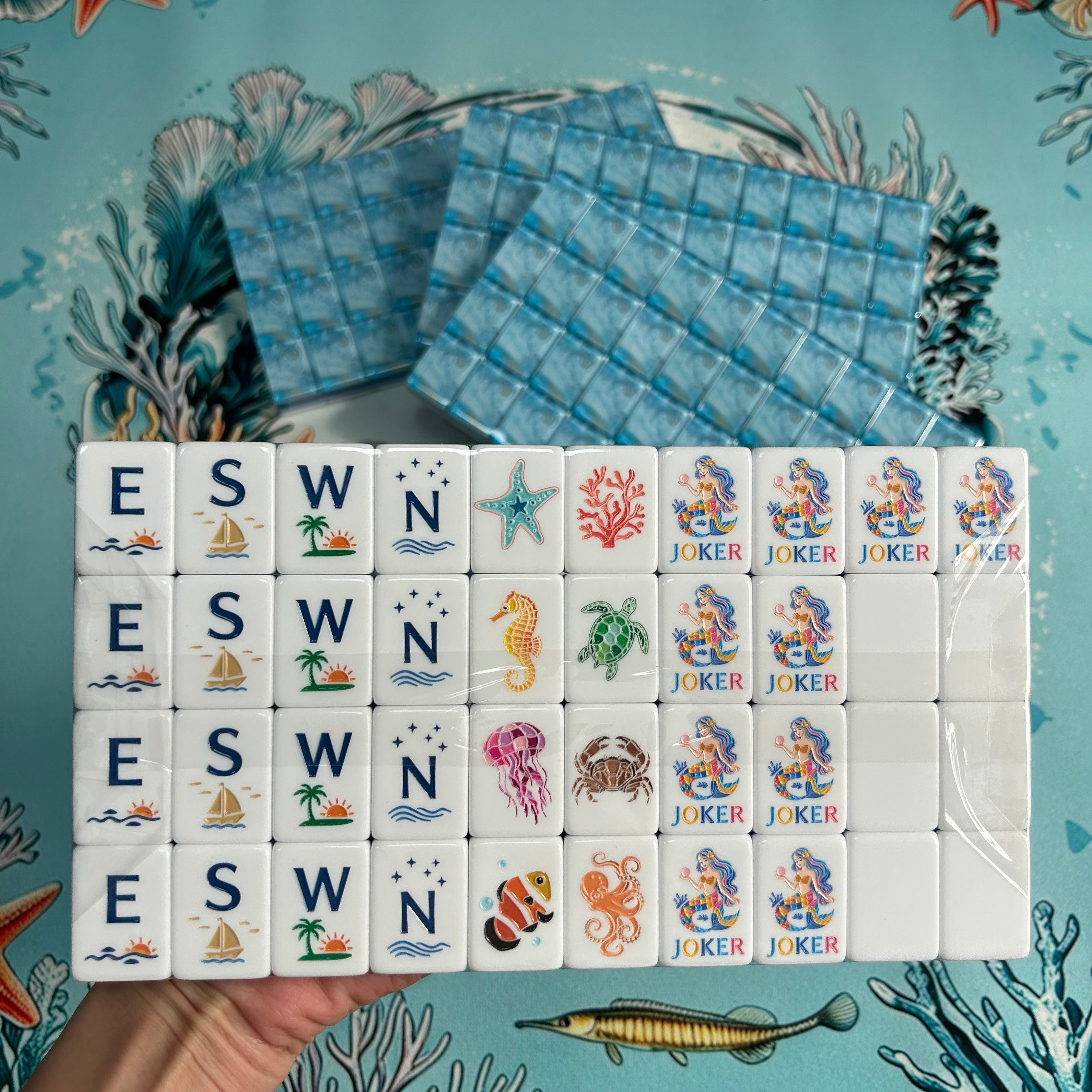 Mermaid Tiles Set