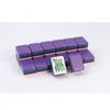 American Mahjong Tiles – 160-Piece Dark Purple Print Set
