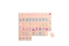 Pink Acrylic American Mahjong Tiles – 160-Piece Luxury Set