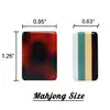American Mahjong Tiles – Turtle & White Lotus Design