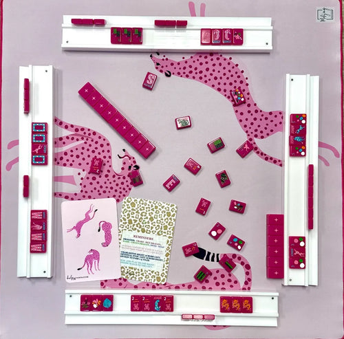 Springtime Safari American Mahjong Set – Acrylic Luxury Tiles