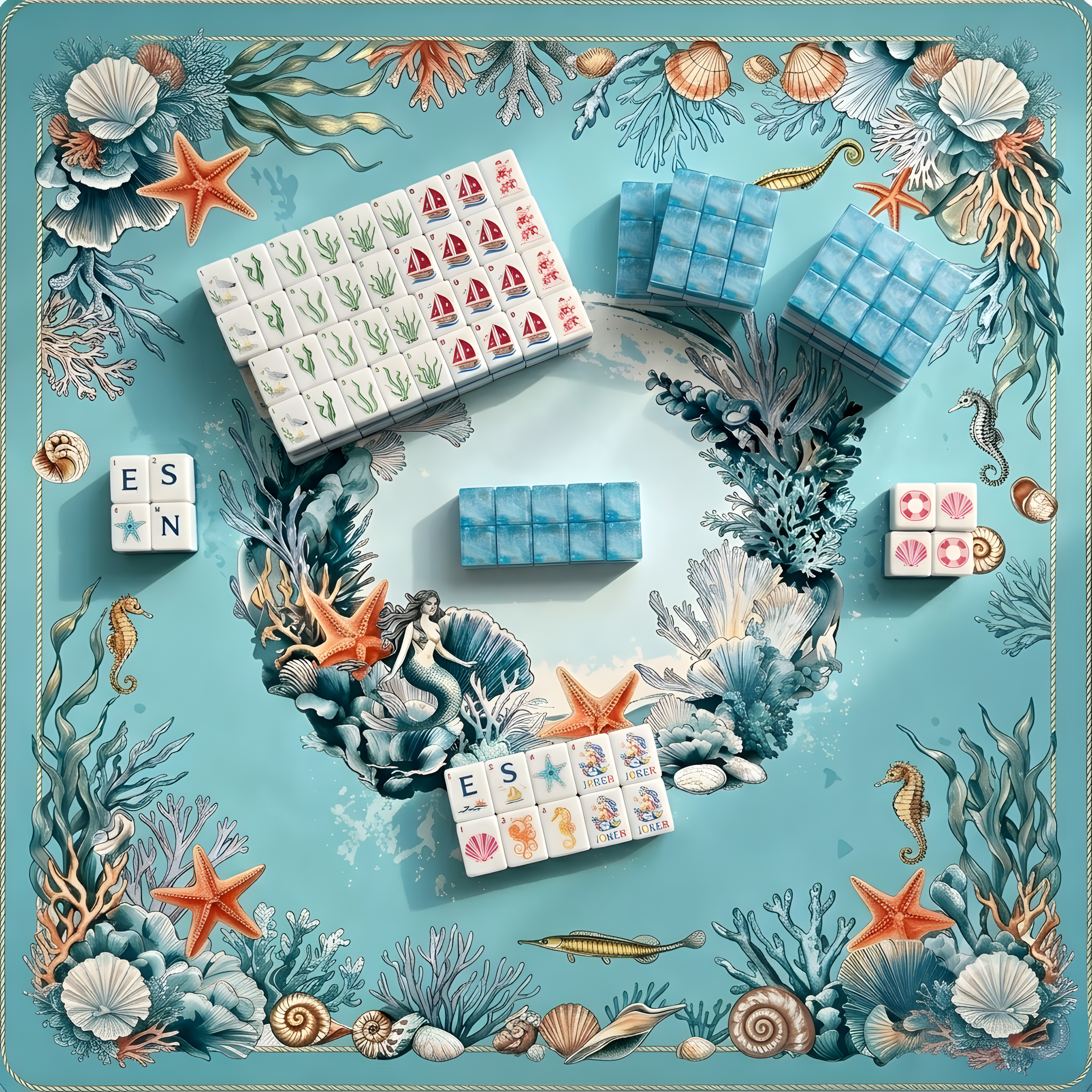 American mahjong set | Seaside